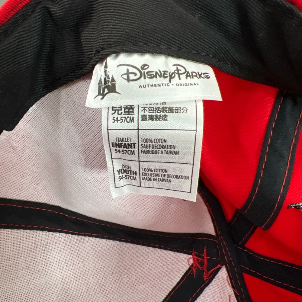 Minnie Mouse Polka Dot Youth Snap Back Baseball Cap Hat Disneyland Disney Parks - Picture 5 of 6